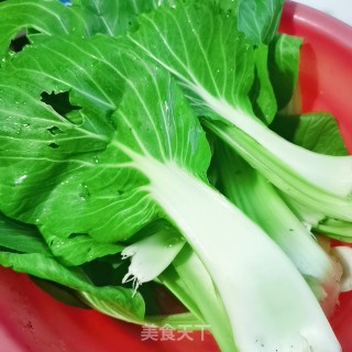 素炒青菜的做法步骤：1