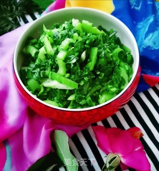 素炒青菜的做法步骤：8