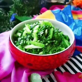 素炒青菜的做法步骤：9