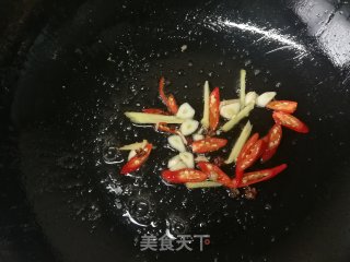 茴香球炒里脊肉的做法步骤：10