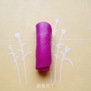 火龙果奶油魔笛面包的做法步骤：19