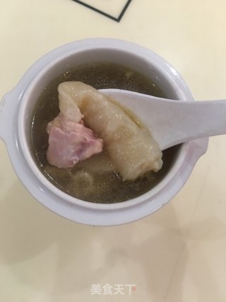 鱼胶炖鸡汤的做法步骤：6
