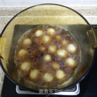红糖水煮汤圆的做法步骤：5
