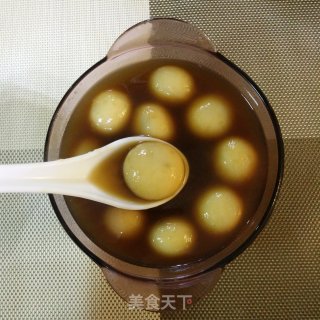 红糖水煮汤圆的做法步骤：8