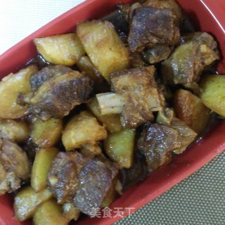 排骨炖土豆的做法步骤：9