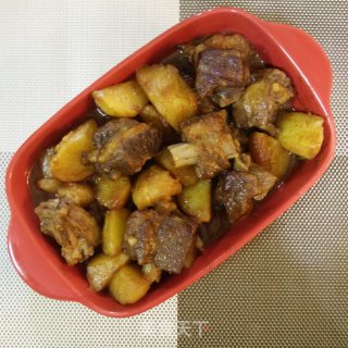 排骨炖土豆的做法步骤：11