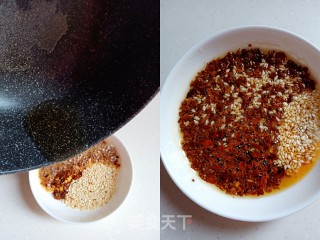 醋拌茼蒿的做法步骤：2