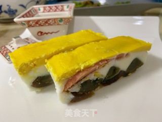 变色蒸糕的做法步骤：10