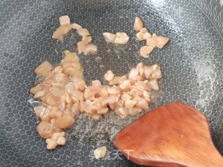 五彩鸡肉炒饭的做法步骤：7