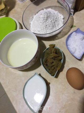 葡萄干马芬的做法步骤：1