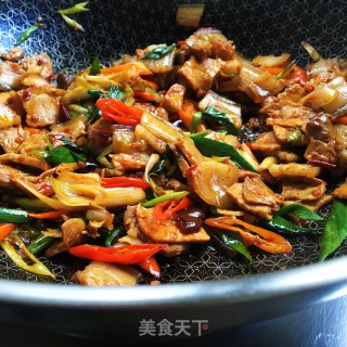 家常回锅肉的做法步骤：9