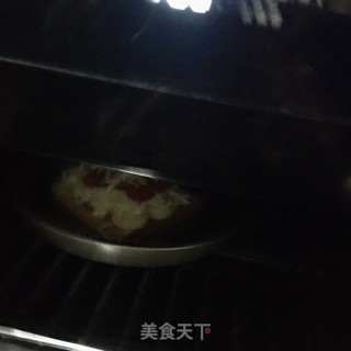 香蕉土司披萨的做法步骤：7