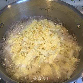 玉脂豆腐菌菇蔬菜汤的做法步骤：6