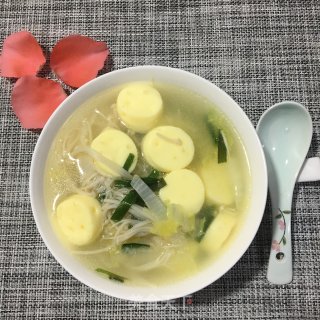玉脂豆腐菌菇蔬菜汤的做法步骤：11