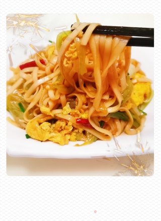 鸡蛋炒面的做法步骤：16