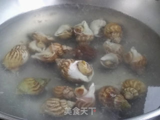 辣炒北蛾螺的做法步骤：5