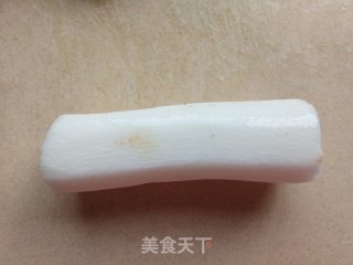 山药南瓜炒荷兰豆的做法步骤：3