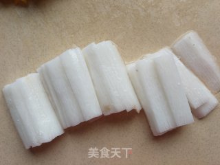 山药南瓜炒荷兰豆的做法步骤：4