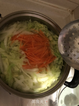 蘑菇凉拌白菜的做法步骤：4