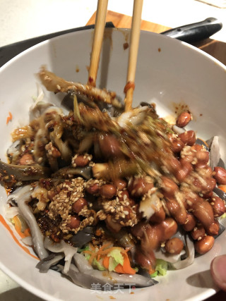 蘑菇凉拌白菜的做法步骤：12