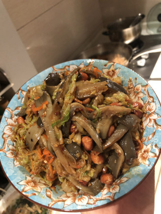 蘑菇凉拌白菜的做法步骤：13
