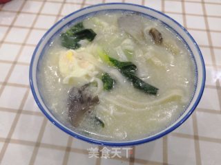 白菜鸡蛋煮豆丝的做法步骤：10