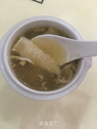 鹿茸鱼胶炖鸡汤的做法步骤：9