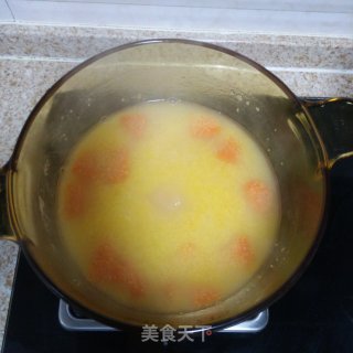 胡萝卜小喳粥的做法步骤：5