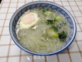 白菜鸡蛋粉丝的做法步骤：6