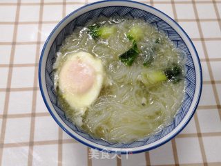 白菜鸡蛋粉丝的做法步骤：9