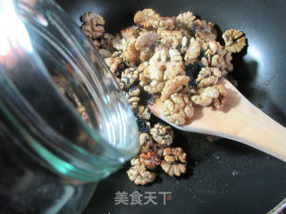 黑芝麻核桃仁的做法步骤：5