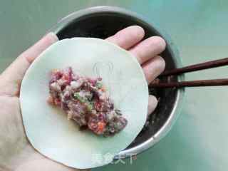 椰菜鲜肉锅贴的做法步骤：5