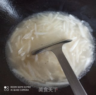萝卜丝鸡蛋汤的做法步骤：4