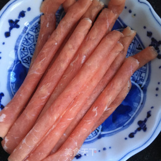 牛肉卷韩式拌饭的做法步骤：2