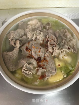 肥牛砂锅的做法步骤：9