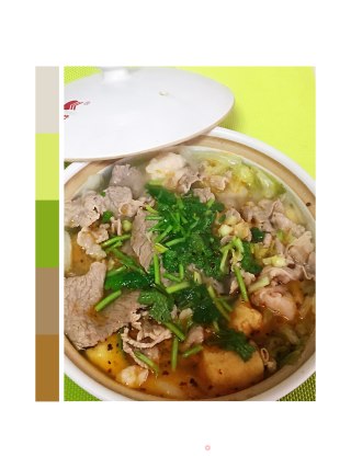 肥牛砂锅的做法步骤：10