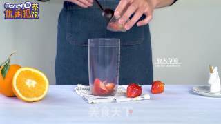 香橙莓莓波波茶的做法步骤：2
