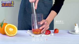 香橙莓莓波波茶的做法步骤：5