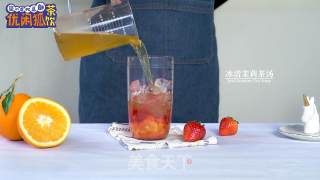香橙莓莓波波茶的做法步骤：8