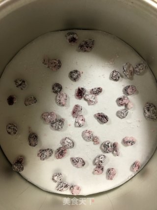 蔓越莓蒸蛋糕的做法步骤：7