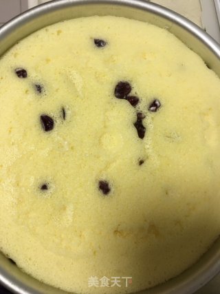 蔓越莓蒸蛋糕的做法步骤：12
