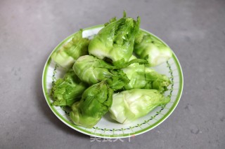 清炒儿菜的做法步骤：1