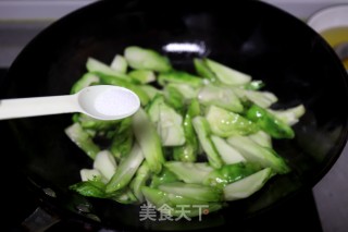 清炒儿菜的做法步骤：4