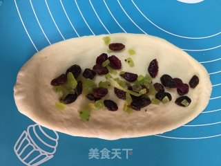 波兰种猕猴桃蔓越莓菠萝包的做法步骤：11
