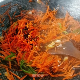 鱼香肉丝的做法步骤：10