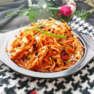 鱼香肉丝的做法步骤：13