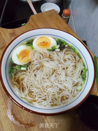 菌菇汤面的做法步骤：7
