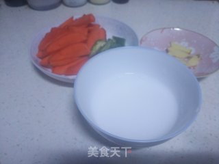 山药烩虾仁的做法步骤：3