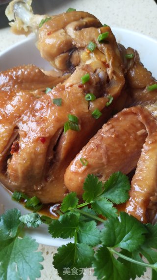 电饭煲三杯鸡的做法步骤：4