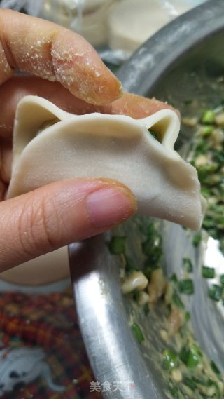 鲅鱼（马鲛鱼）饺的做法步骤：17